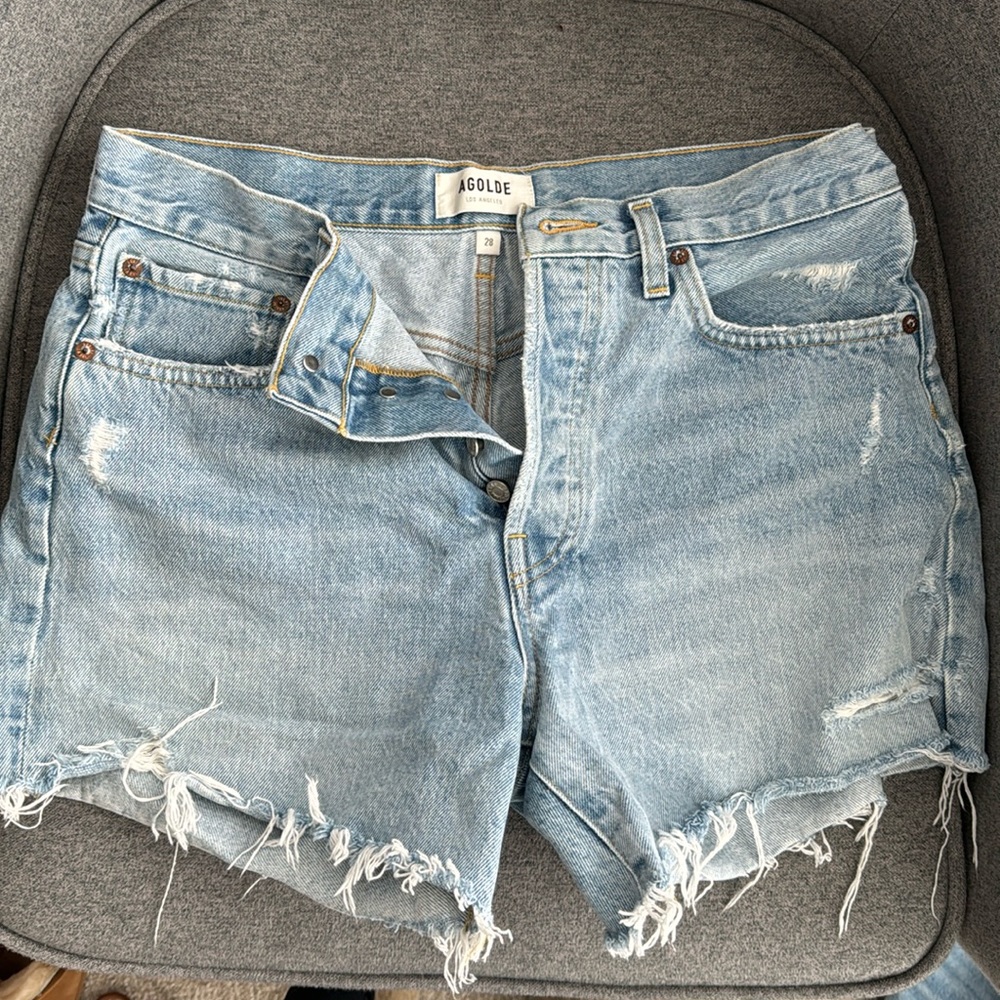 AGOLDE
Parker Long Loose Vintage Shorts
Swapmeet, 28
AGOLE3049067425106